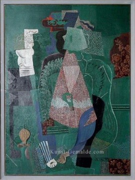  fille - Porträt jeune Fille 1914 Kubismus Pablo Picasso